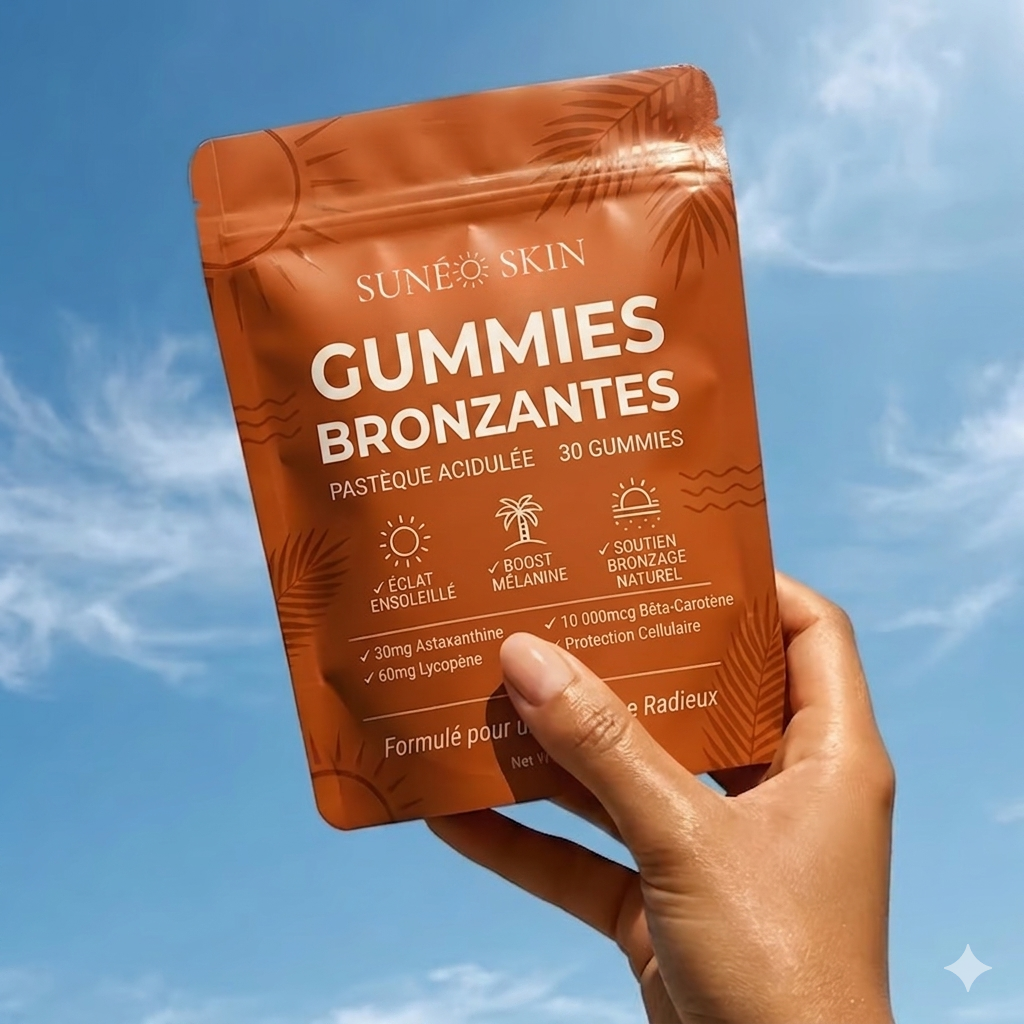 Gominolas bronceadoras