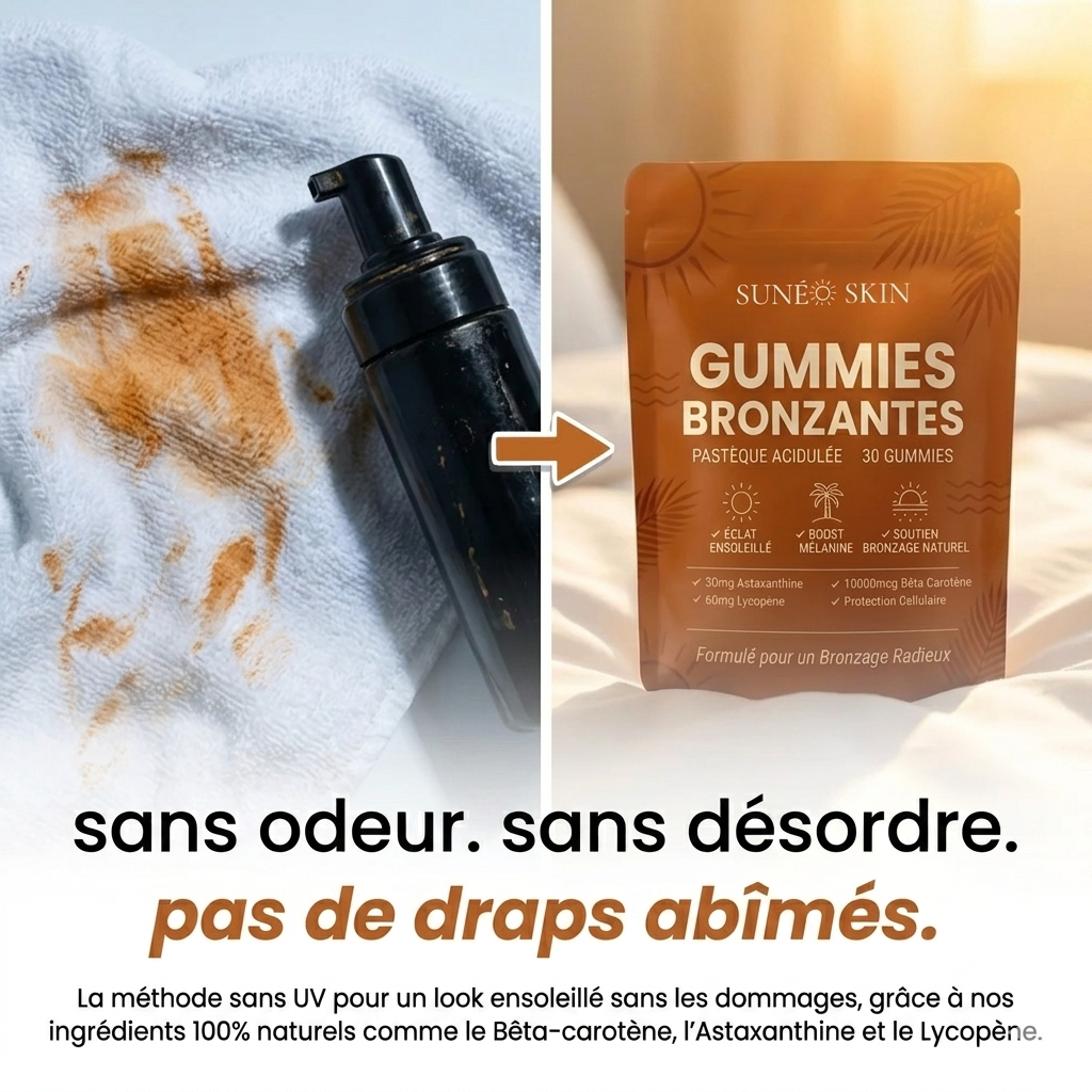 Gominolas bronceadoras
