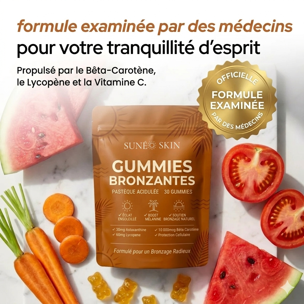 Gominolas bronceadoras
